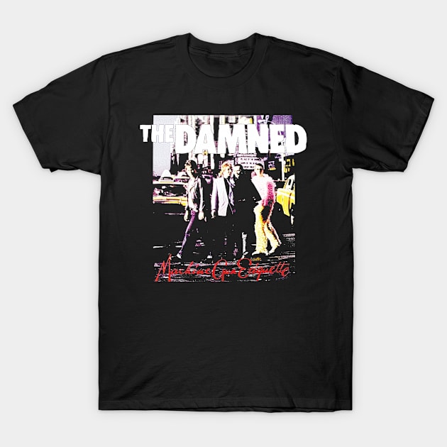 The Damned retro vintage T-Shirt by Miamia Simawa